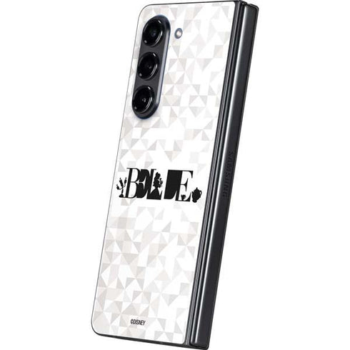 Disney Princess Belle Chromatic Galaxy Z Fold5 5G Skin